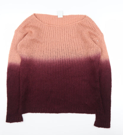Womens UK Size M VERO MODA Pink Pullover Jumper
