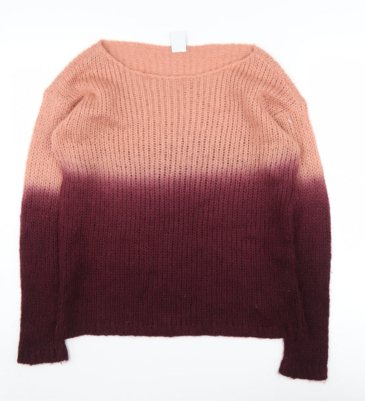 Womens UK Size M VERO MODA Pink Pullover Jumper
