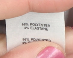 ASOS Women's Multicoloured Art Print Pencil Skirt UK Size 4