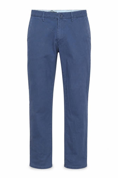Mens UK Size 32 Palm Grove Regular Fit Chino Blue Trousers