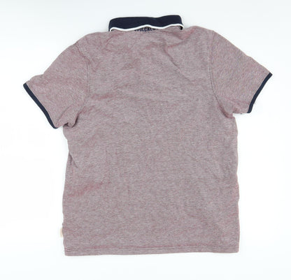 SoulCal & Co Men's Red Polo Shirt - Size L