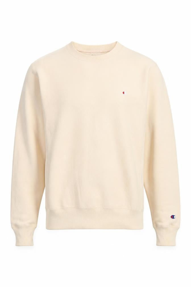 Mens UK Size S Champion Beige Pullover Sweatshirt
