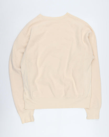 Mens UK Size S Champion Beige Pullover Sweatshirt