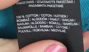 Everlast Women's Blue Henley Sweatshirt Size 12