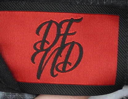 DFND Boys' Black Camouflage Logo Hoodie 11-12 Years