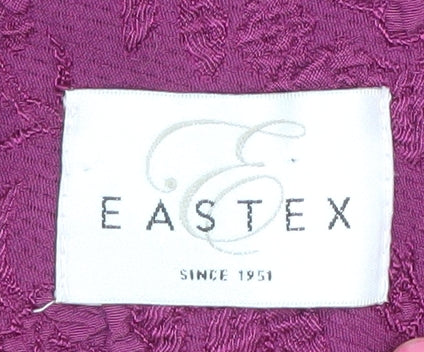 Eastex Women's Purple Long Sleeve Blazer UK 16