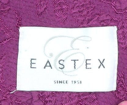 Eastex Women's Purple Long Sleeve Blazer UK 16