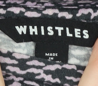 Womens UK Size 12 Whistles Multicoloured Basic Blouse