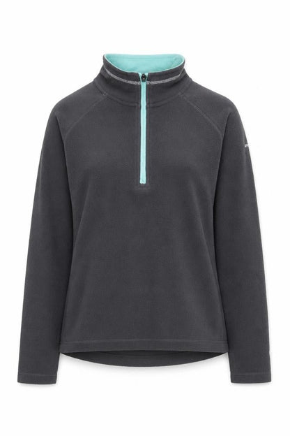 Trespass Women's Black XS Pullover Sweatshirt, High Neck, Lightweight