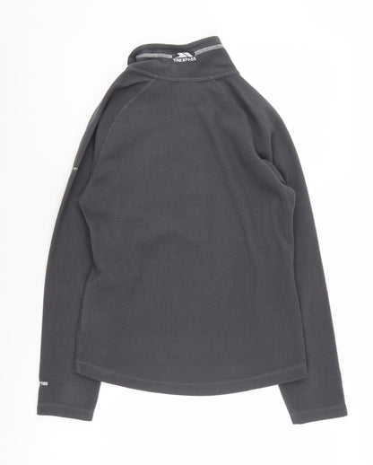 Trespass Women's Black XS Pullover Sweatshirt, High Neck, Lightweight