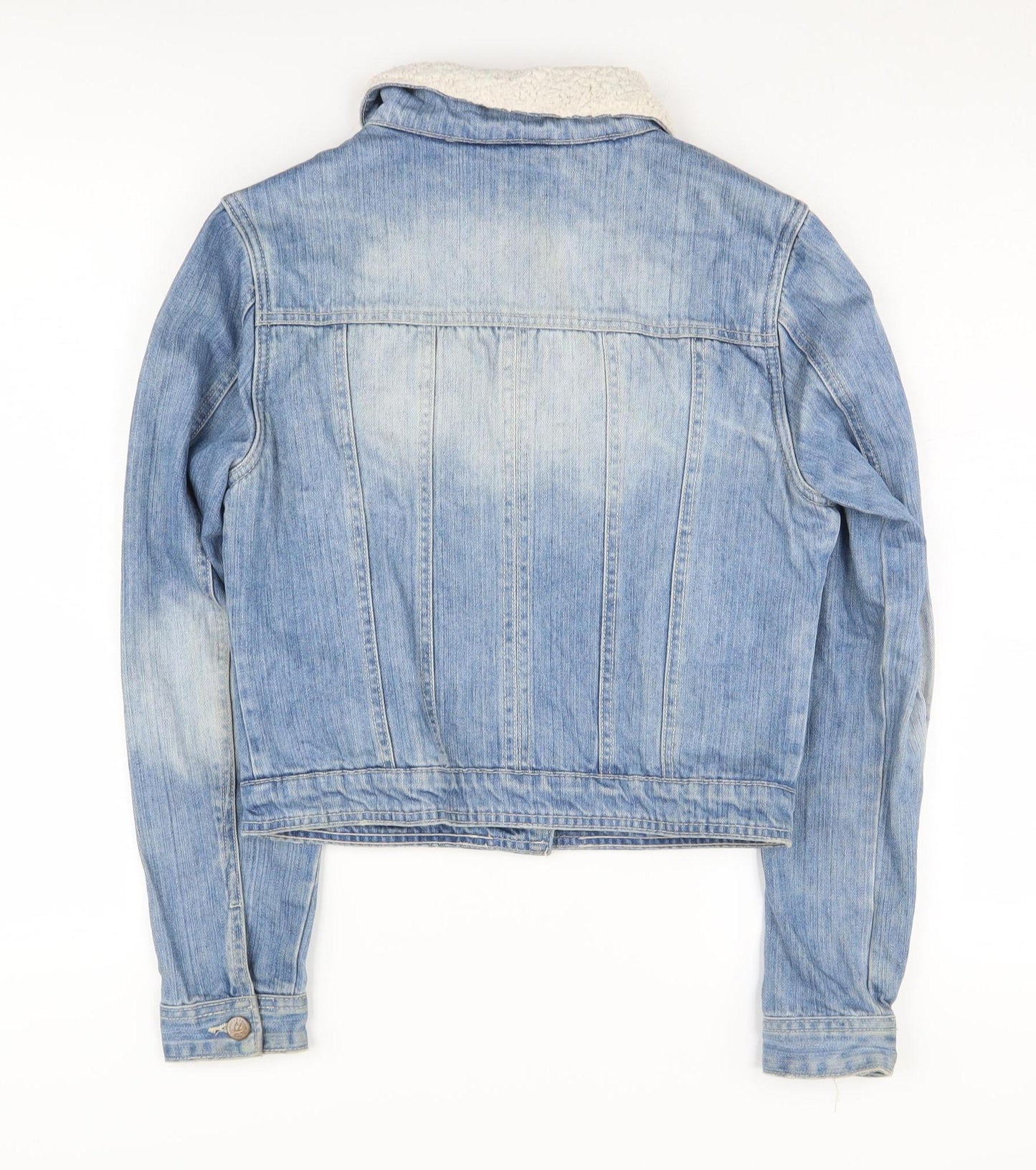 Womens UK Size S SoulCal & Co Blue Basic Jacket