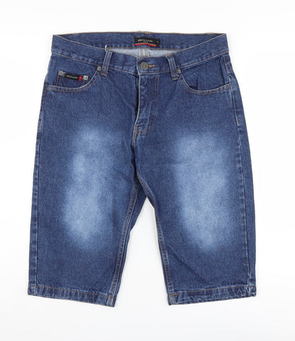 Mens UK Size XS Pierre Cardin  Cropped Blue Jeans