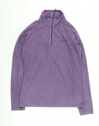 Womens UK Size 8 Mountain Warehouse Purple Pullover Sweatshirt