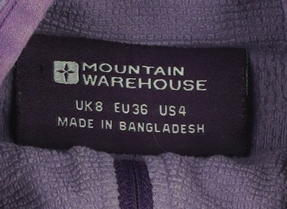 Womens UK Size 8 Mountain Warehouse Purple Pullover Sweatshirt