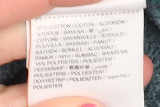 Superdry Women's Green Pullover Hoodie Size 6