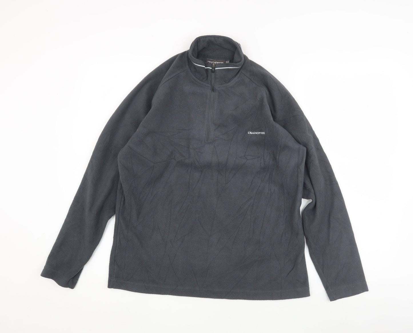 Unisex Adults UK Size 12 Craghoppers Grey Pullover Sweatshirt