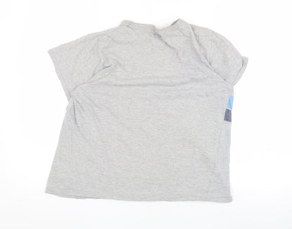 Manchester City Kids Grey Jersey T-Shirt, Medium