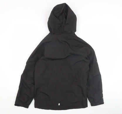 Regatta Unisex Kids Black Waterproof Rain Coat 11-12 Years