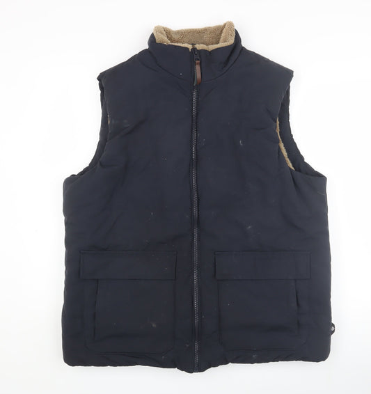 -9° PEAK Men's Black XL Puffer Waistcoat