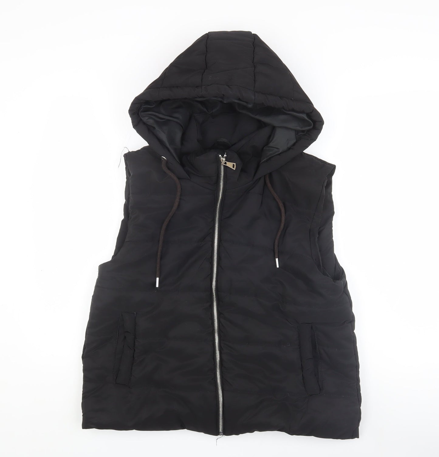 Womens UK Size L Boohoo Black