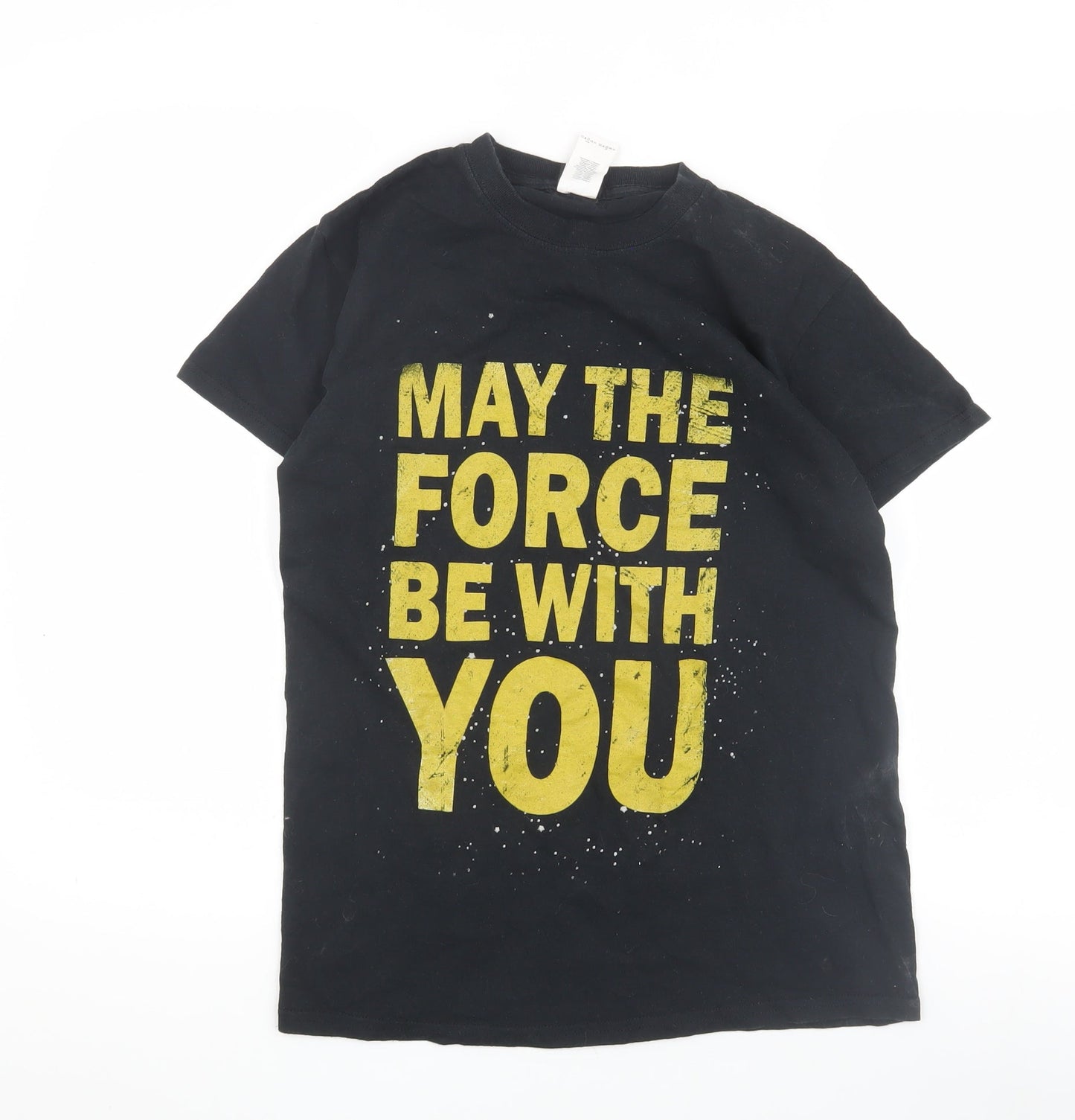 Star Wars Men's Black Graphic T-Shirt, Size S
