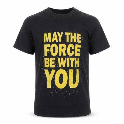 Mens UK Size S Star Wars Black  T-Shirt