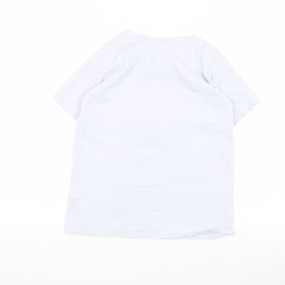 H&M Girls White Disney T-Shirt, 6-7 Years