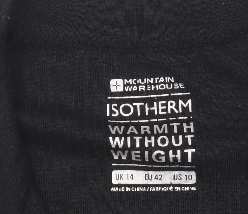Mountain Warehouse Women's Black Long Sleeve Thermal Top
