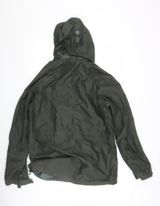 Mens UK Size S Craghoppers Green Anorak Coat