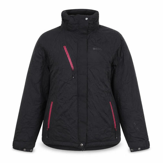 Womens UK Size 14 Warehouse Black Puffer Jacket