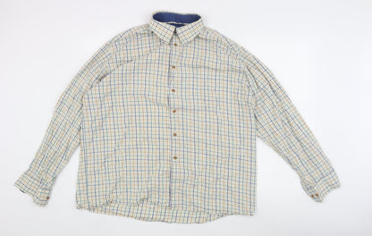 Bar Harbour Men's XL Multicoloured Check Casual Shirt