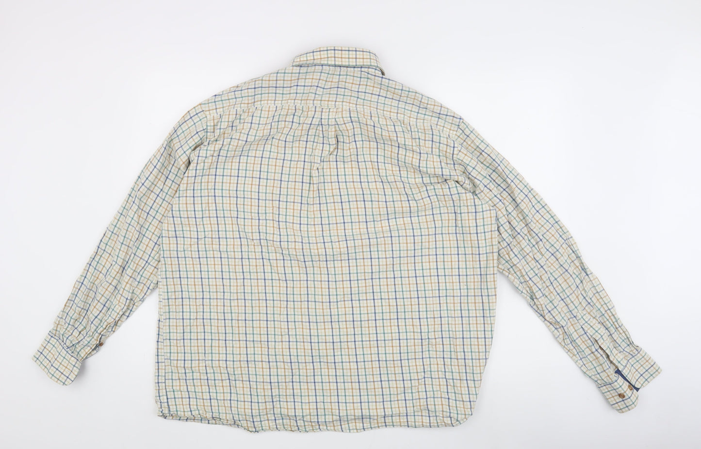 Bar Harbour Men's XL Multicoloured Check Casual Shirt