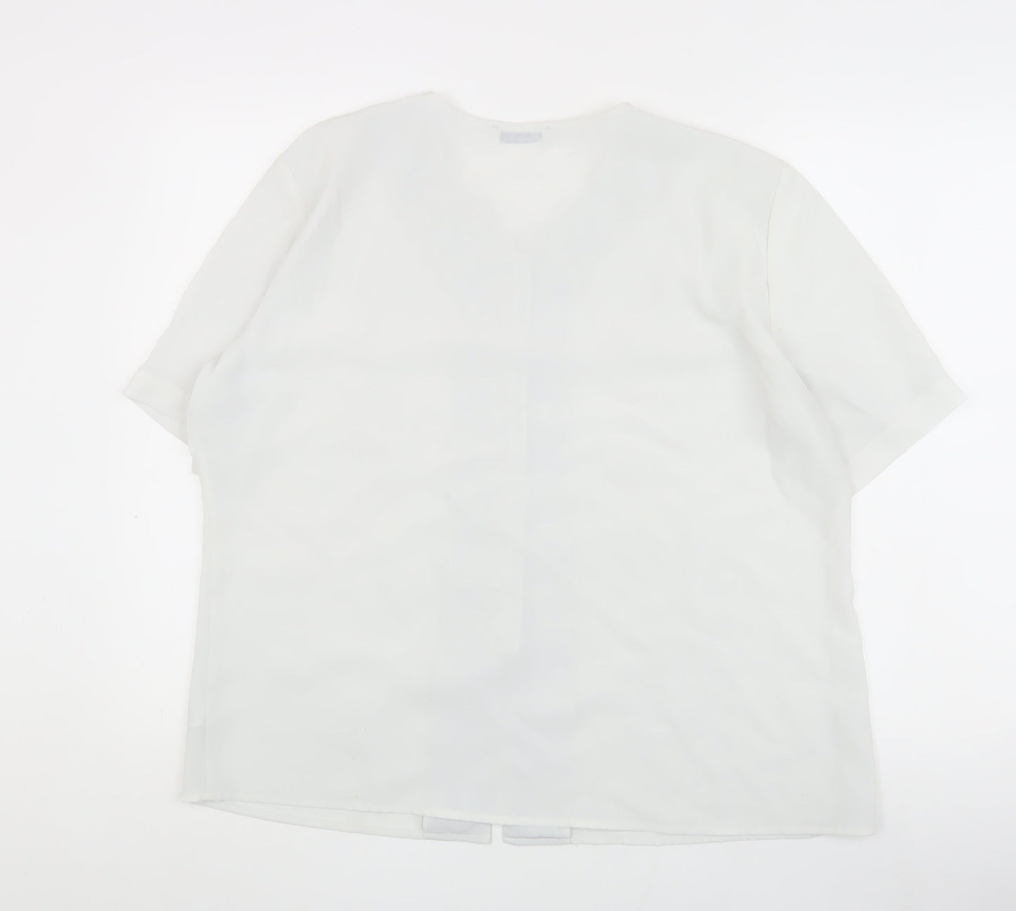 Womens UK Size 20 Berketex White  Blouse