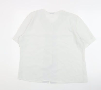 Womens UK Size 20 Berketex White  Blouse