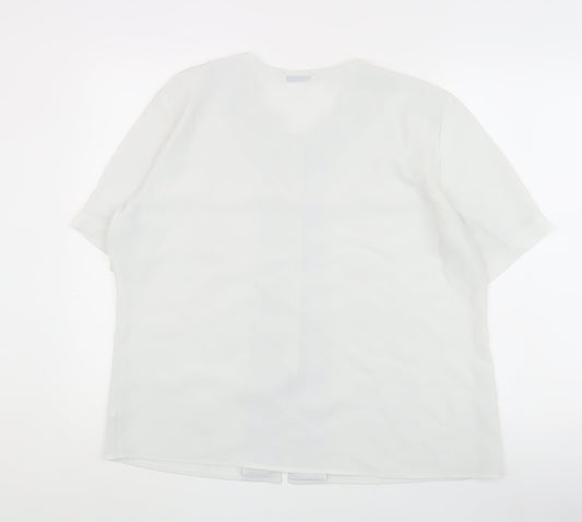 Womens UK Size 20 Berketex White  Blouse