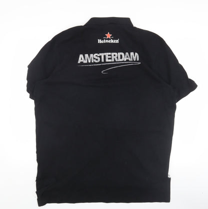 Heineken Men’s Black 3XL Polo Shirt