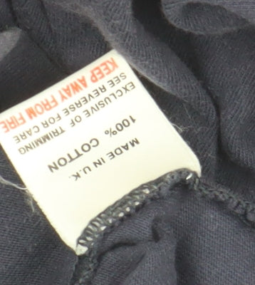 Puma Men's 2XL Blue V-Neck T-Shirt