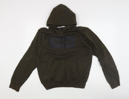 Twistedsoul Men's Green Pullover Hoodie M