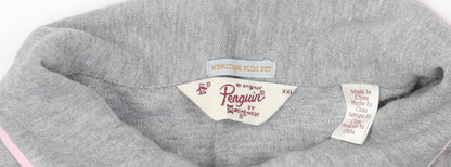 Original Penguin Men's Grey Slim Fit Polo XXL