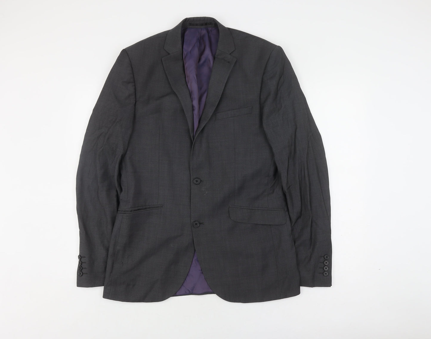 Mens UK Size 40 NEXT Regular Grey Suit Jacket