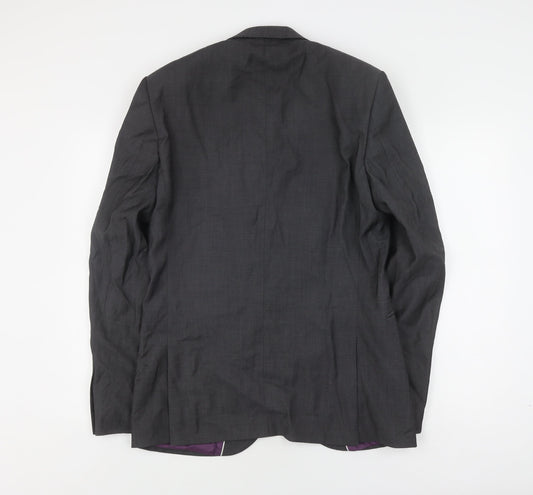 Mens UK Size 40 NEXT Regular Grey Suit Jacket
