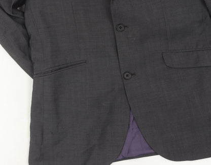 Mens UK Size 40 NEXT Regular Grey Suit Jacket