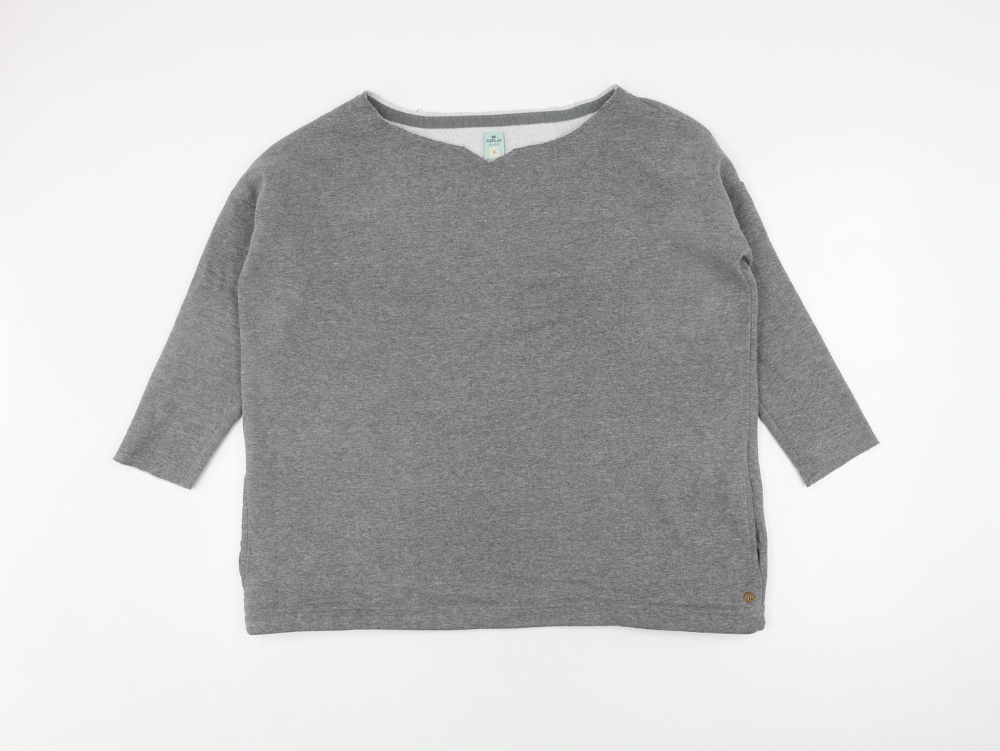 Womens UK Size S Replay Grey  Jumper