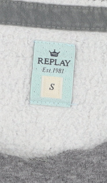 Womens UK Size S Replay Grey  Jumper