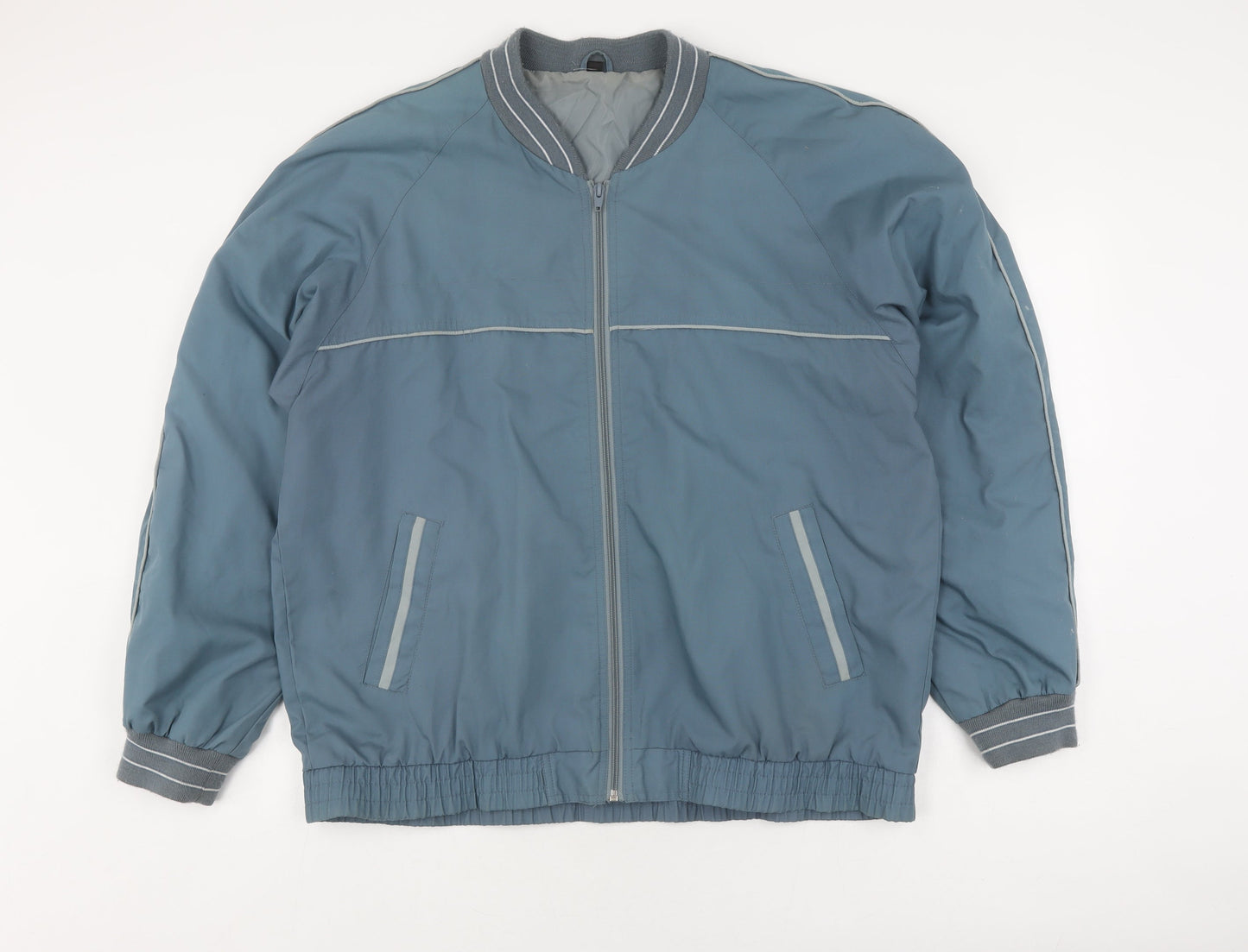 Mens UK Size L Debenhams Blue Varsity Jacket