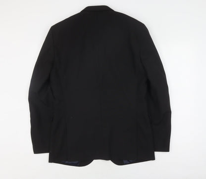 Mens UK Size 40 NEXT Regular Black Suit Jacket