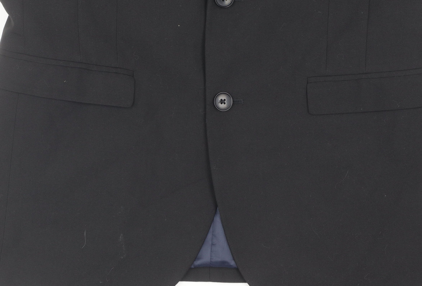 Mens UK Size 40 NEXT Regular Black Suit Jacket