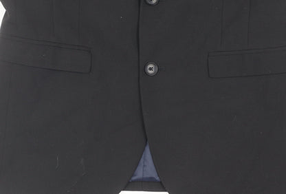 Mens UK Size 40 NEXT Regular Black Suit Jacket