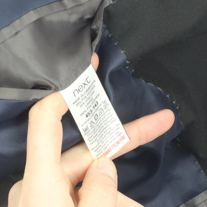 Mens UK Size 40 NEXT Regular Black Suit Jacket
