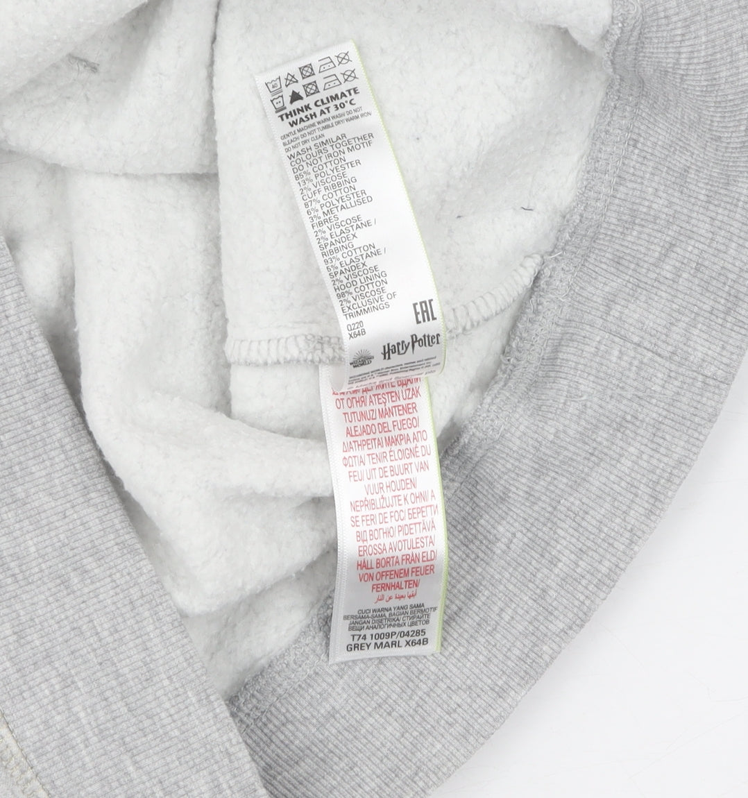 Marks and Spencer Girls' Grey Harry Potter Pullover Hoodie